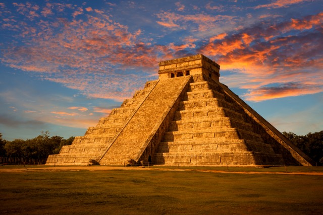 Ilustrasi kota suku Maya, Meksiko  Foto: Shutter stock 