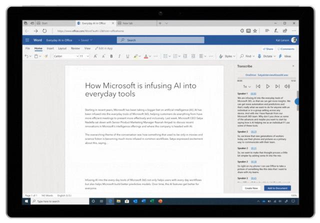 Ilustrasi aplikasi Microsoft Word Foto: Microsoft Word