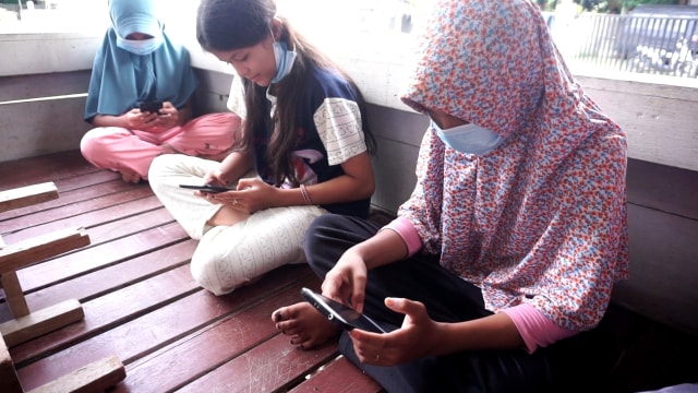 Polisi Turun ke Desa, Beri Internet Gratis Bagi Ratusan Pelajar di Lhokseumawe (13966)