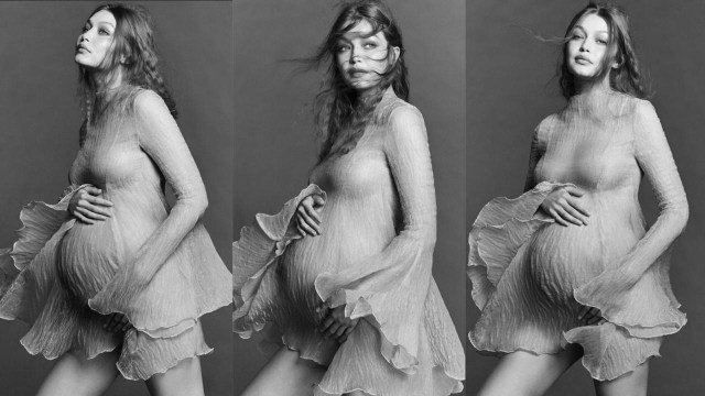 Gigi Hadid Pamer Foto Kehamilan di Instagram Foto: Luigi Murenu dan Lango Henzi