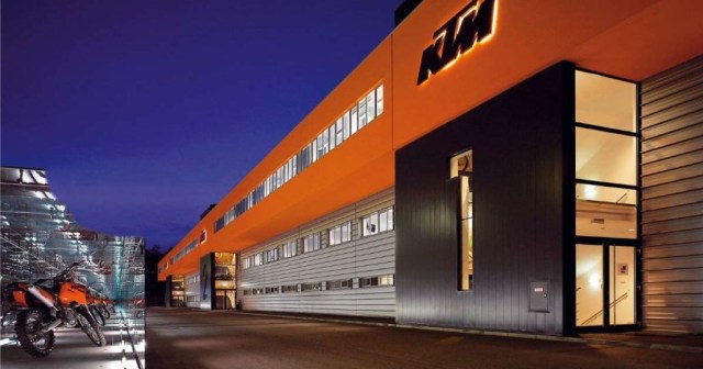 Pabrik KTM. Foto: dok. KTM