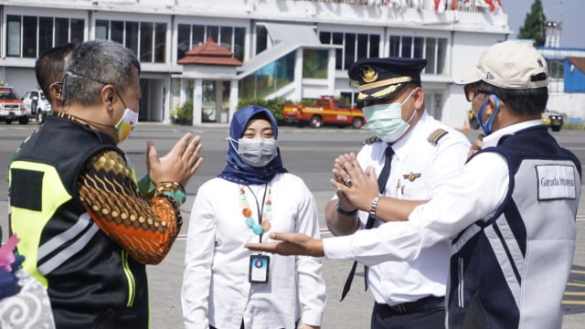 Penerbangan baru Garuda Indonesia, dari dan ke Bandara Husein Sastranegara Bandung. Foto: Garuda Indonesia