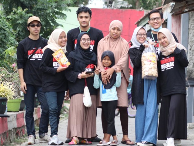 Foto bersama Mitra UMKM B'RIZ Keripik Tempe