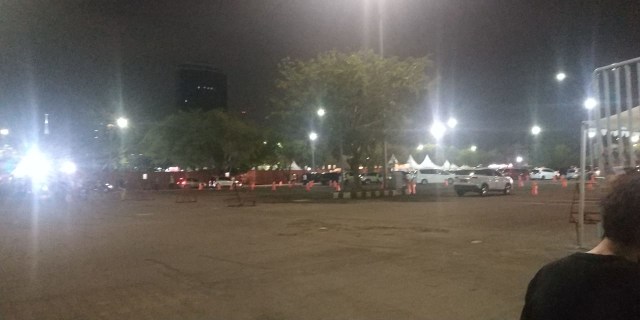 Suasana Konser Drive-In Kahitna di JIExpo Kemayoran. Foto: Alexander Vito/kumparan