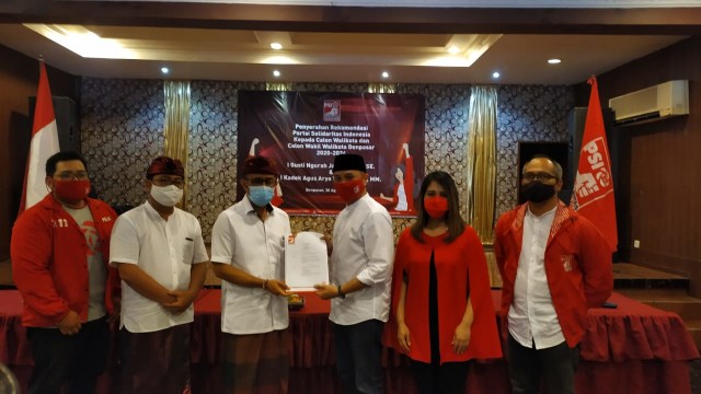 Bantah Cari Aman,Giring Serahkan Rekomendasi pada Calon PDIP di Denpasar