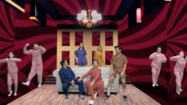 Nola B3 Menangis Haru di Konser Virtual Semesta Cinta (117549)