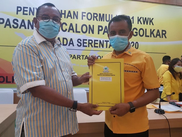 Kantongi B1.KWK Golkar, ZAMAN-PAY Siap Mendaftar Untuk Pilkada Halbar ...