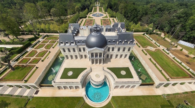 Pemandangan Chateau Louis XIV tampak atas (Foto: The Milliardaire)