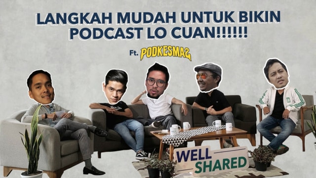 PODKESMAS "Market pendengar podcast lagi naik, bisa berpotensi jadi uang loh!" (112557)
