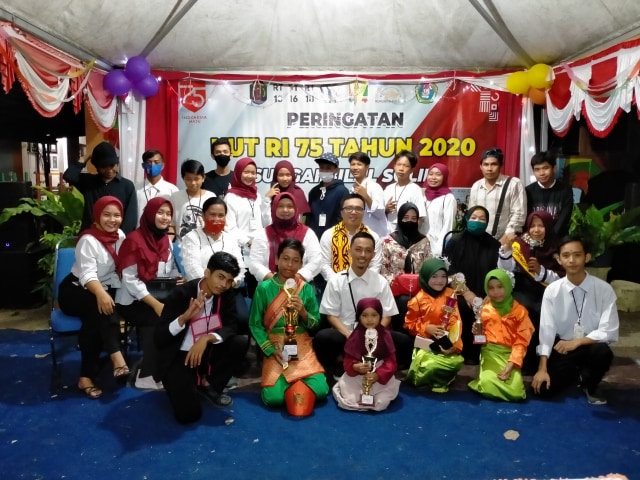 Tim Pengembang Suku Tidung Nunukan Peringati HUT RI Ke-75 dengan Gembira (167032)