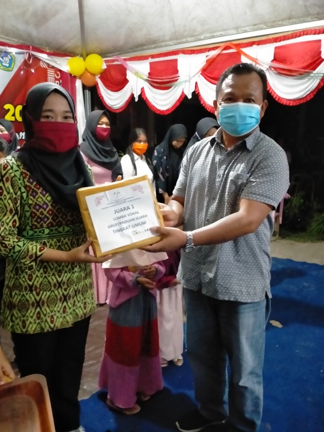 Tim Pengembang Suku Tidung Nunukan Peringati HUT RI Ke-75 dengan Gembira (167035)