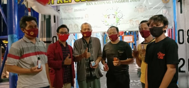KKN Disaat Pandemi, Mahasiwa Untag Berbondong-bondong menjadi relawan Covid-19 (67938)