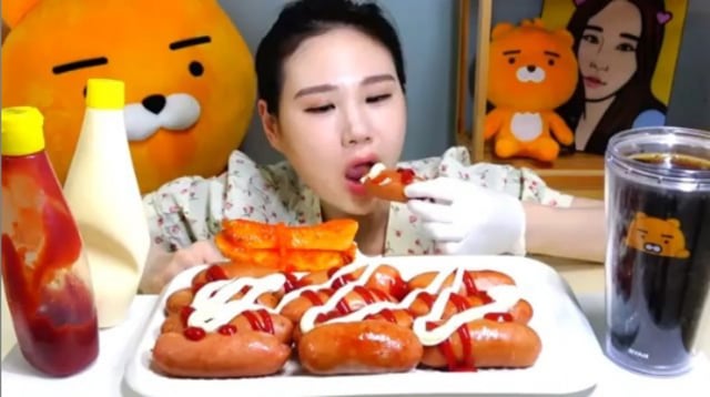 Mukbang. Foto: Instagram.com/@mukbang_koreann 