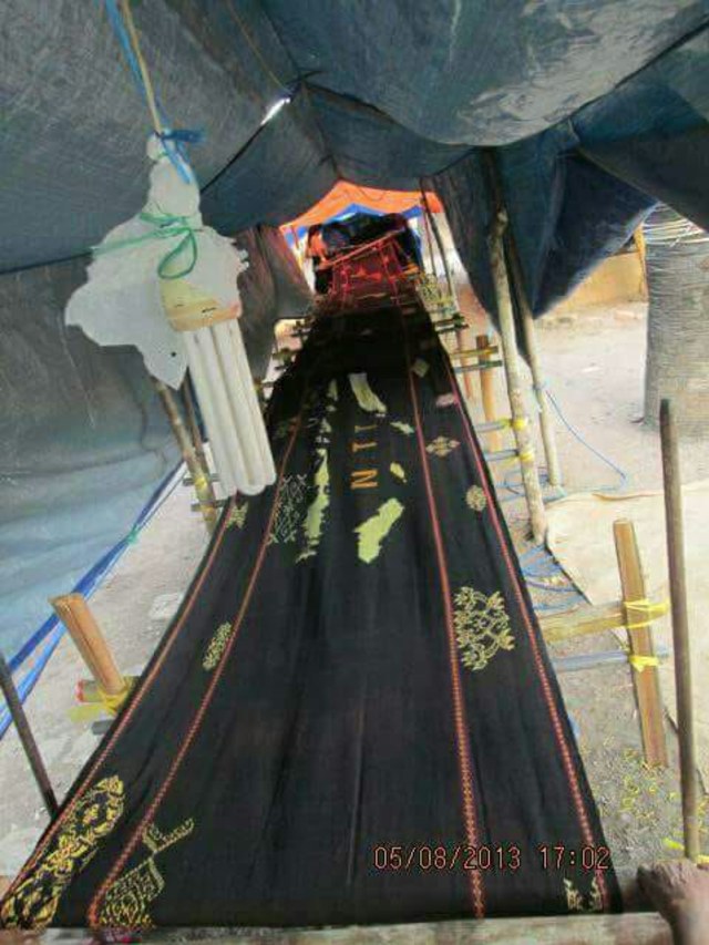 Melihat Kain Tenun Motif NKRI Sepanjang 68 Meter di Sabu Raijua, NTT (368140)