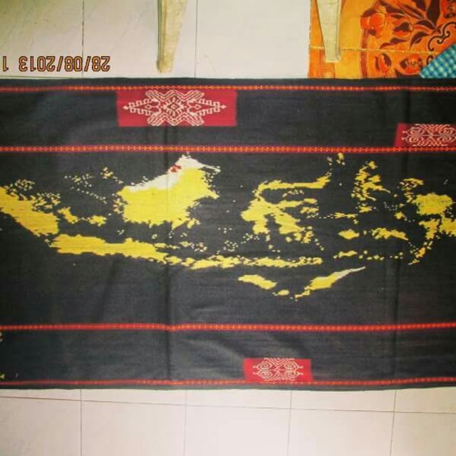 Melihat Kain Tenun Motif NKRI Sepanjang 68 Meter di Sabu Raijua, NTT (368141)
