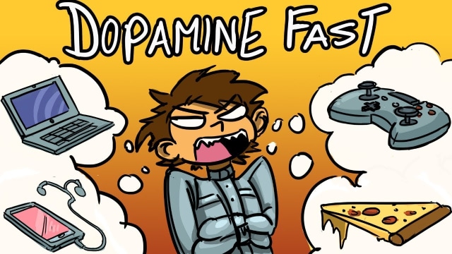 ilustrasi orang sedang melakukan dopamine detox