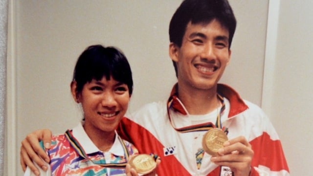 Susy Susanti dan Alan Budikusuma di Olimpiade Barcelona 1992. Foto: Dok. BWF Olympic