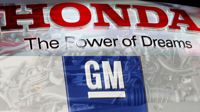 Honda beraliansi dengan General Motors. Mengembangkan mobil bensin, hybrid, listrik sampai berteknologi otonomos. #kumparanOTO  Foto: Nikkei