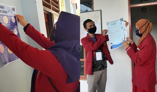 Pemasangan poster