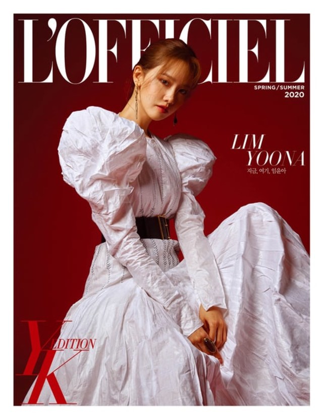 Yoona dalam pemotretan di L'official Magazine. Foto: Soompi