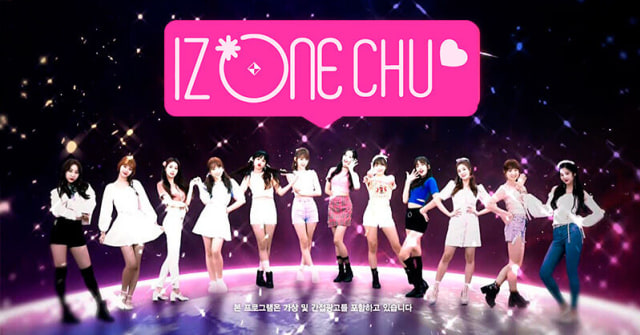 izone chu, izone variety show yang selalu dinanti. Foto: iz-one wiki fandom