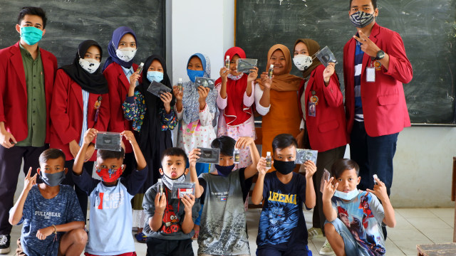 Mahasiswa PMM UMM Melakukan Edukasi New Normal ke Anak Sekolah Dasar