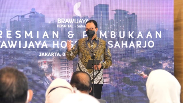 Gubernur DKI Jakarta Anies Baswedan meresmikan Brawijaya Hospital Saharjo, Rabu (9/9). Foto: PPID DKI