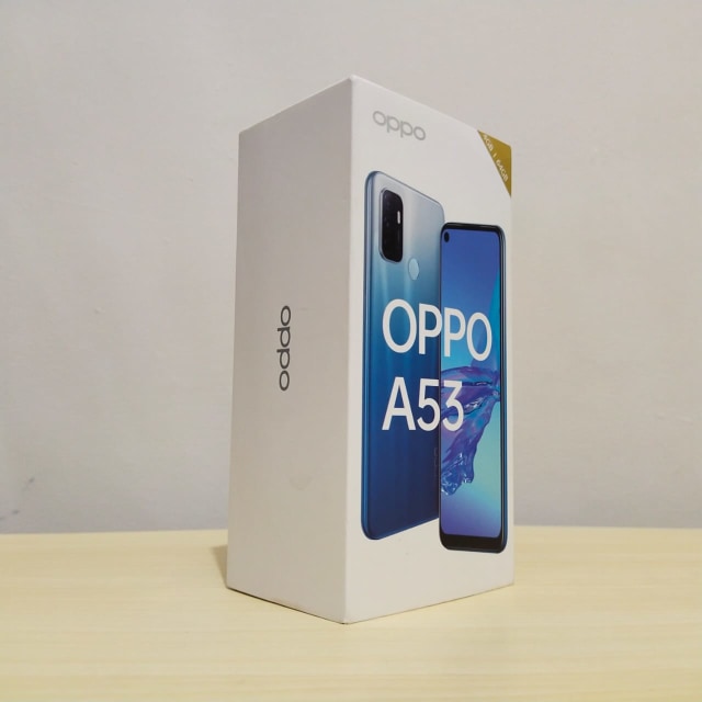 Unboxing Oppo A53 Sensasi Hp Premium Harga Terjangkau Kumparan Com