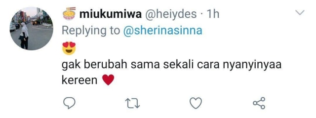Nyanyikan Lagu saat Kecil, Sherina Munaf Bikin Netizen ...