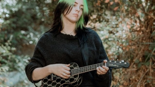 Ukulele Billie Eilish x Fender dok Fender.com