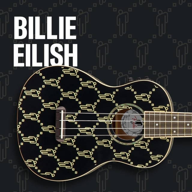 Ukulele Billie Eilish x Fender dok Instagram Fender