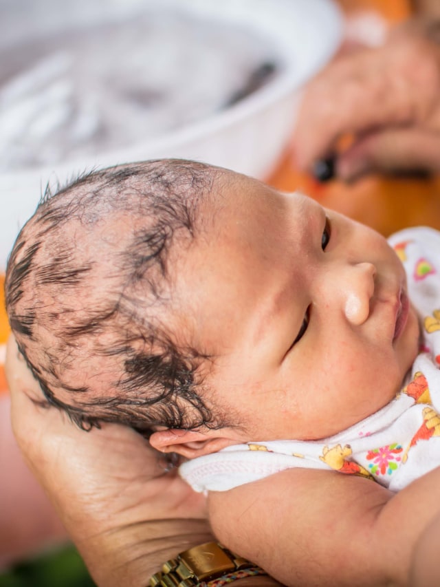 Ilustrasi rambut bayi. Foto: Shutter Stock