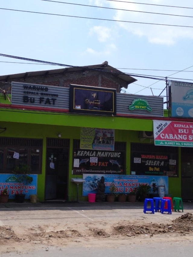 Rumah Makan Kepala Manyung Bu Fat di Semarang Jadi Klaster Penularan Corona (123800)