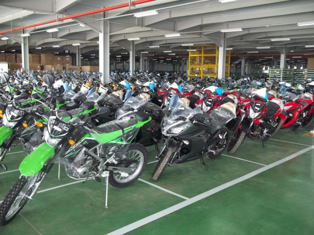Pabrik Kawasaki Motor Indonesia Foto: Istimewa
