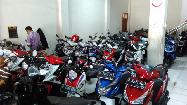 Ilustrasi penjualan sepeda motor                                                                  Foto : Aditya Pratama/Kumparan