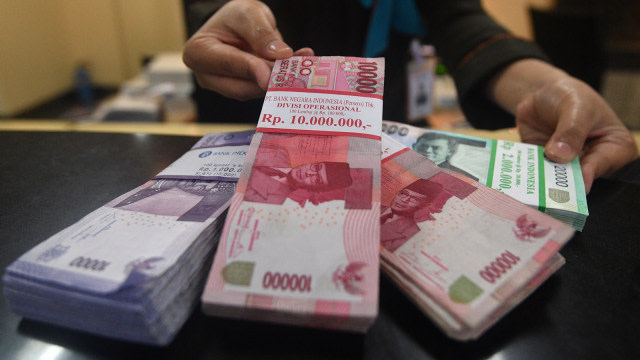 Ilustrasi uang rupiah Foto: ANTARA FOTO/ Sigid Kurniawan