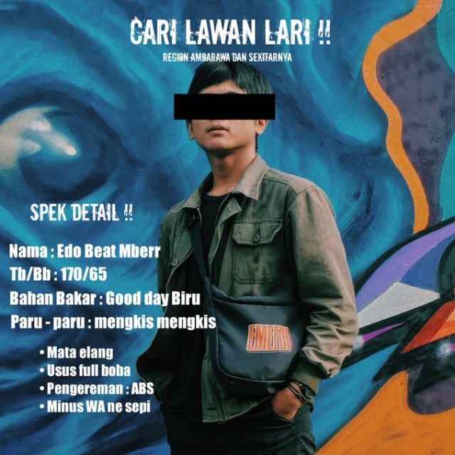 Profil dan Spek Para Pebalap Lari Liar: Dengkul Kopong, Bensinnya Boba (115788)