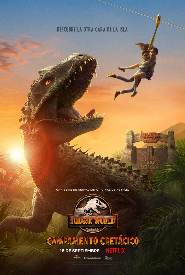 Poster Jurassic World: Camp Cretaceous. Foto: Netflix