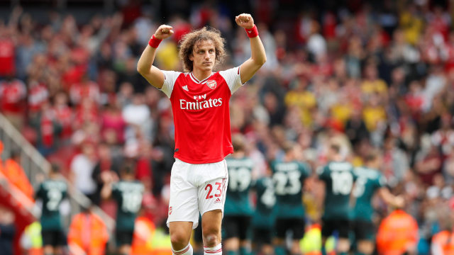 Bek Arsenal, David Luiz. Foto: REUTERS/David Klein