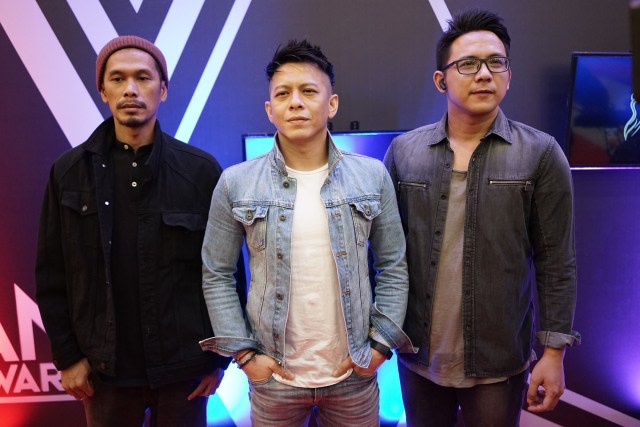 Kelompok musik Noah saat hadir di penghargaan AMI Award 2019 di kawasan Kebon Jeruk, Jakarta, Rabu, (27/11/2019). Foto: Ronny