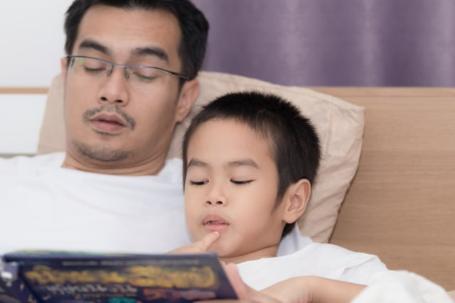 Ilustrasi ayah dan anak. Foto: Shutterstock
