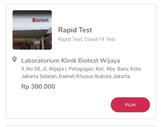 Klinik di DKI Masih Bandel, Rapid Test Ditawarkan hingga Rp 450 Ribu (11)