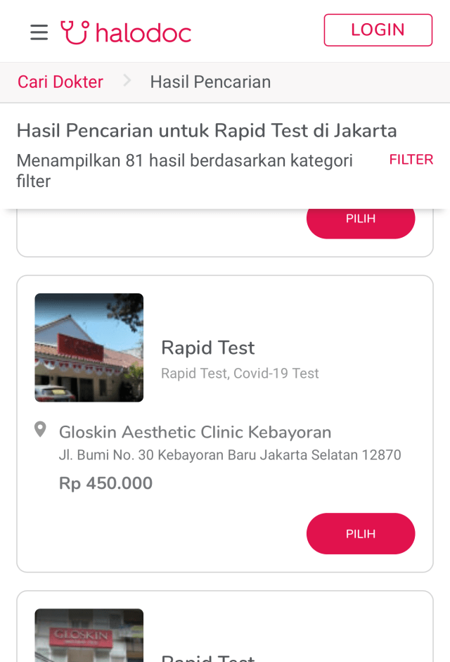 Klinik di DKI Masih Bandel, Rapid Test Ditawarkan hingga Rp 450 Ribu (10)