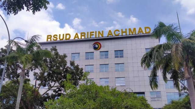 RUMAH Sakit Umum Daerah (RSUD) Arifin Achmad, Pekanbaru, Riau. 