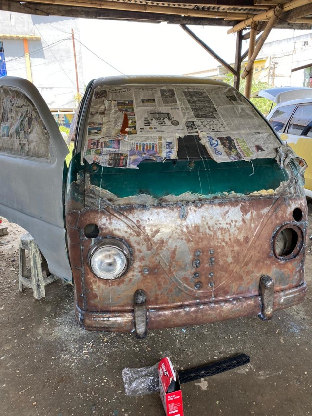 Daihatsu Espass Dirombak Total Jadi VW Kombi, Begini Jadinya (31811)