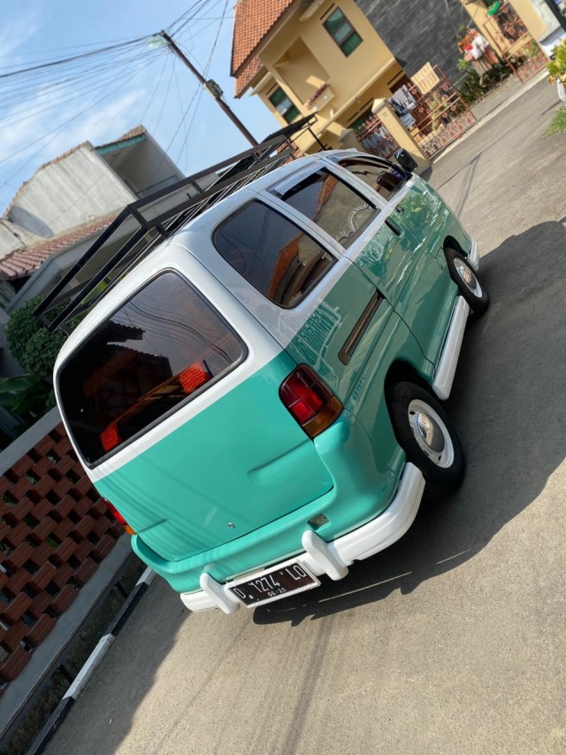 Foto: Kerennya Tampilan Daihatsu Espass yang Disulap Jadi VW Kombi (154725)