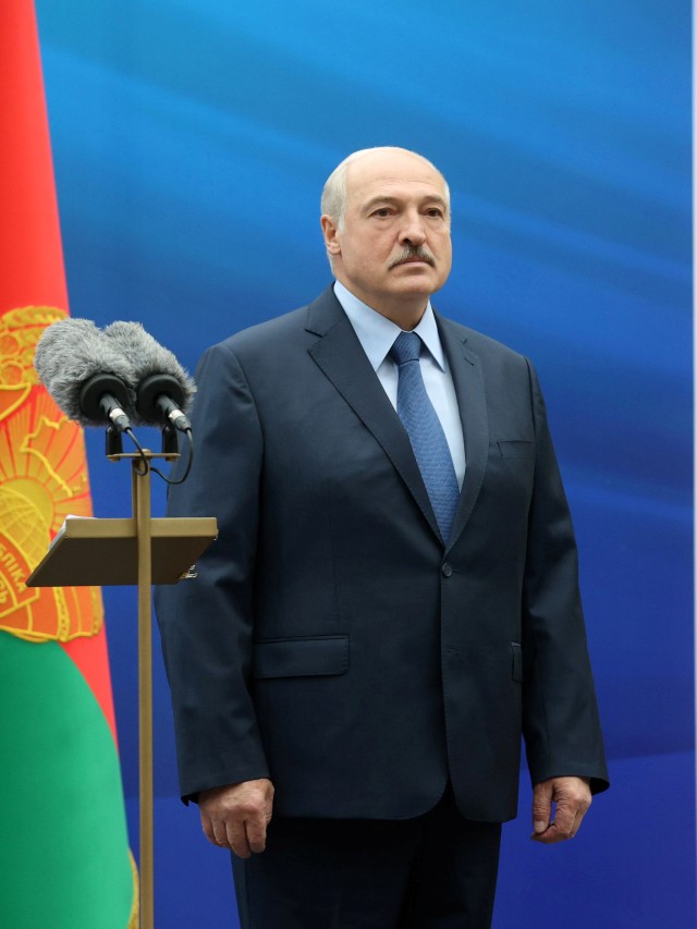 Presiden Belarusia Alexander Lukashenko. Foto: Nikolai Petrov / BelTA / via REUTERS