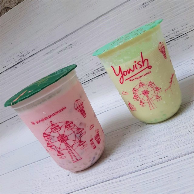 Segarnya Varian Rice Yoghurt ala Yowish, Minuman Segar yang Rendah Kalori (62692)