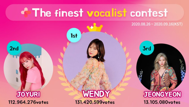 Red Velvet: Wendy Sabet Gelar ‘The Finest Vocalist’ (78331)