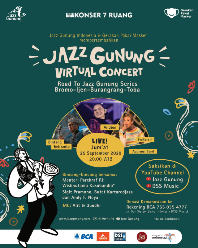 Andien hingga Syaharani Akan Meriahkan Jazz Gunung Virtual Concert (322513)